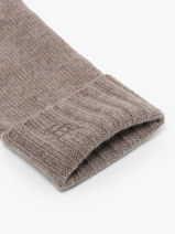 Gloves Cashmere Vercors Etrier Brown vercors EVER429U-vue-porte