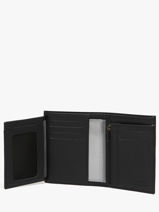 Portefeuille Porte-monnaie Madras Cuir Etrier Noir madras EMAD5016-vue-porte