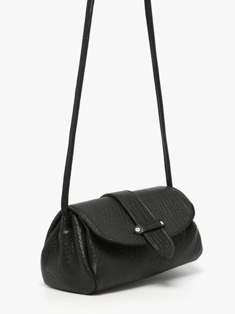 Shoulder Bag M Agnes Leather Etrier Black agnes EAGC205M other view 5